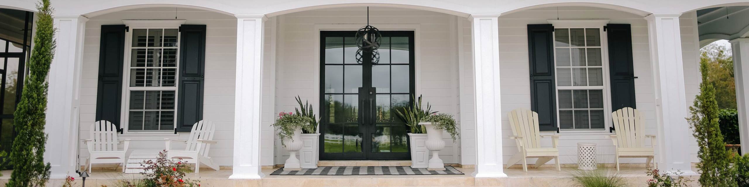 Modern Steel French Doors