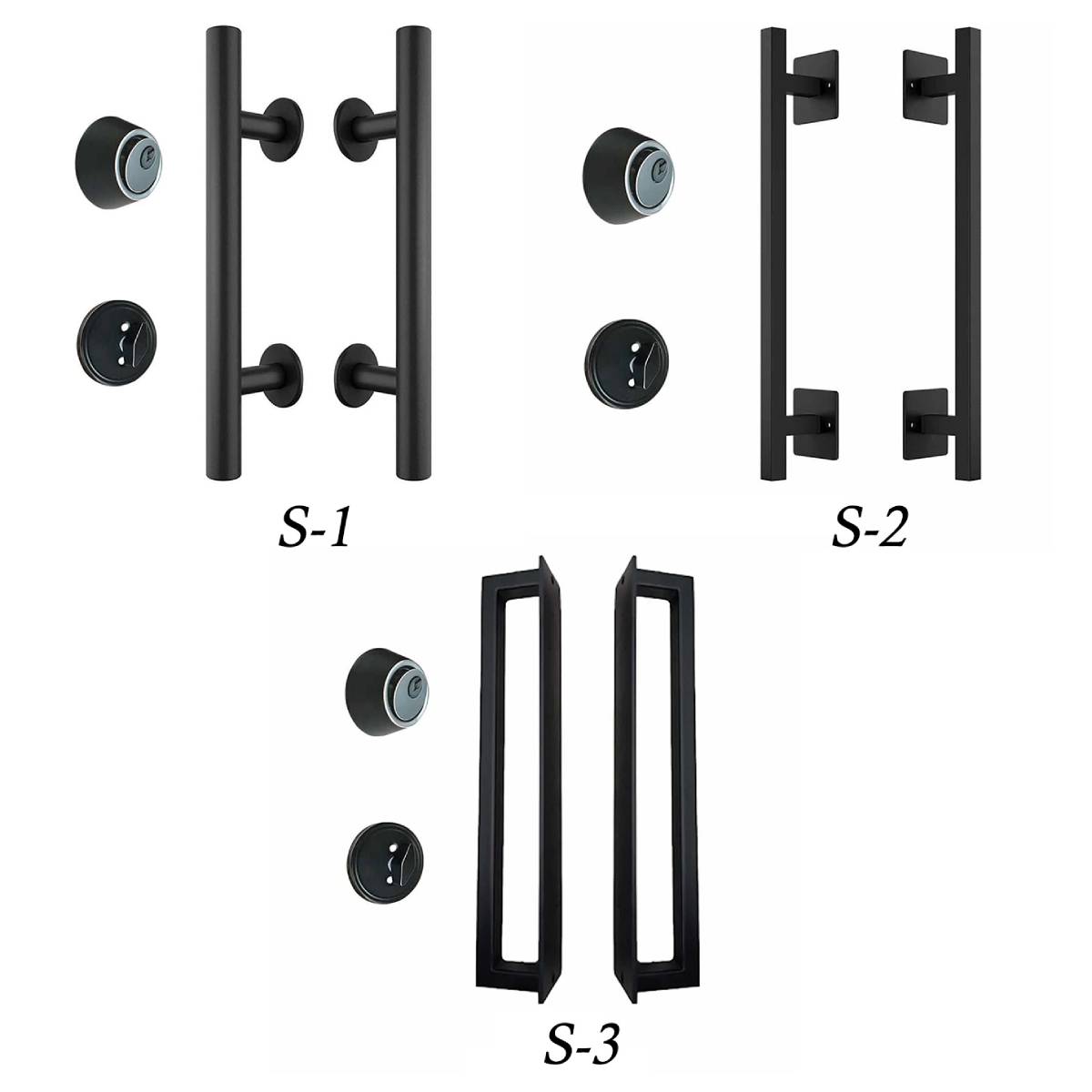 GID Thermal Break Small Entry Iron Front Single Door With Square Top TED035