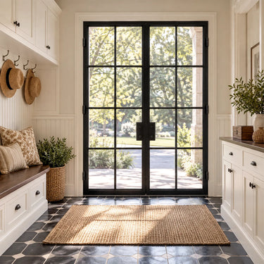 GID Modern Steel French Double Door