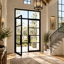 GID Steel Double French Door with Transom