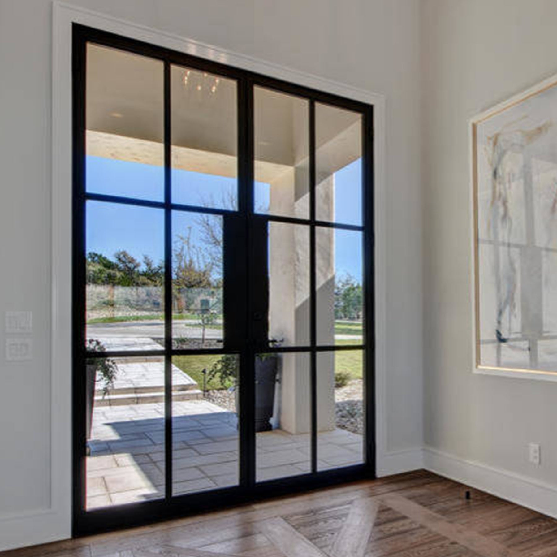 Exterior Front French Doors