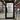 Frosted glass French door for private entryway