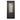 insulated square top crafted iron single door with frosted glass