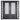 thermal break black wrought iron double door with two narrow sidelights