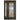 thermal break crafted iron steel entrance single door with single sidelight