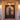 double iron door with square top and kickplate