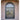 GID bronze color iron front double door with rounded transom