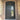 double front iron door with arched top