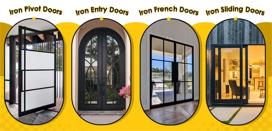 What Should I Do If I Want To Cusotmize An Wrought Iron Door?