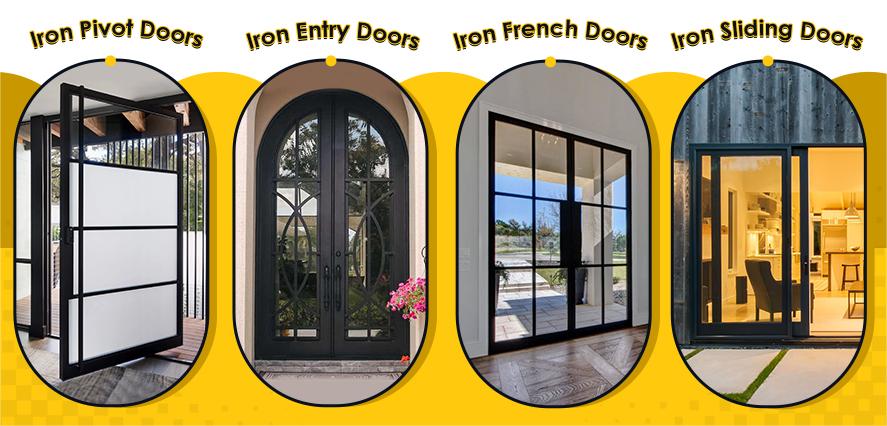 What Should I Do If I Want To Cusotmize An Wrought Iron Door?