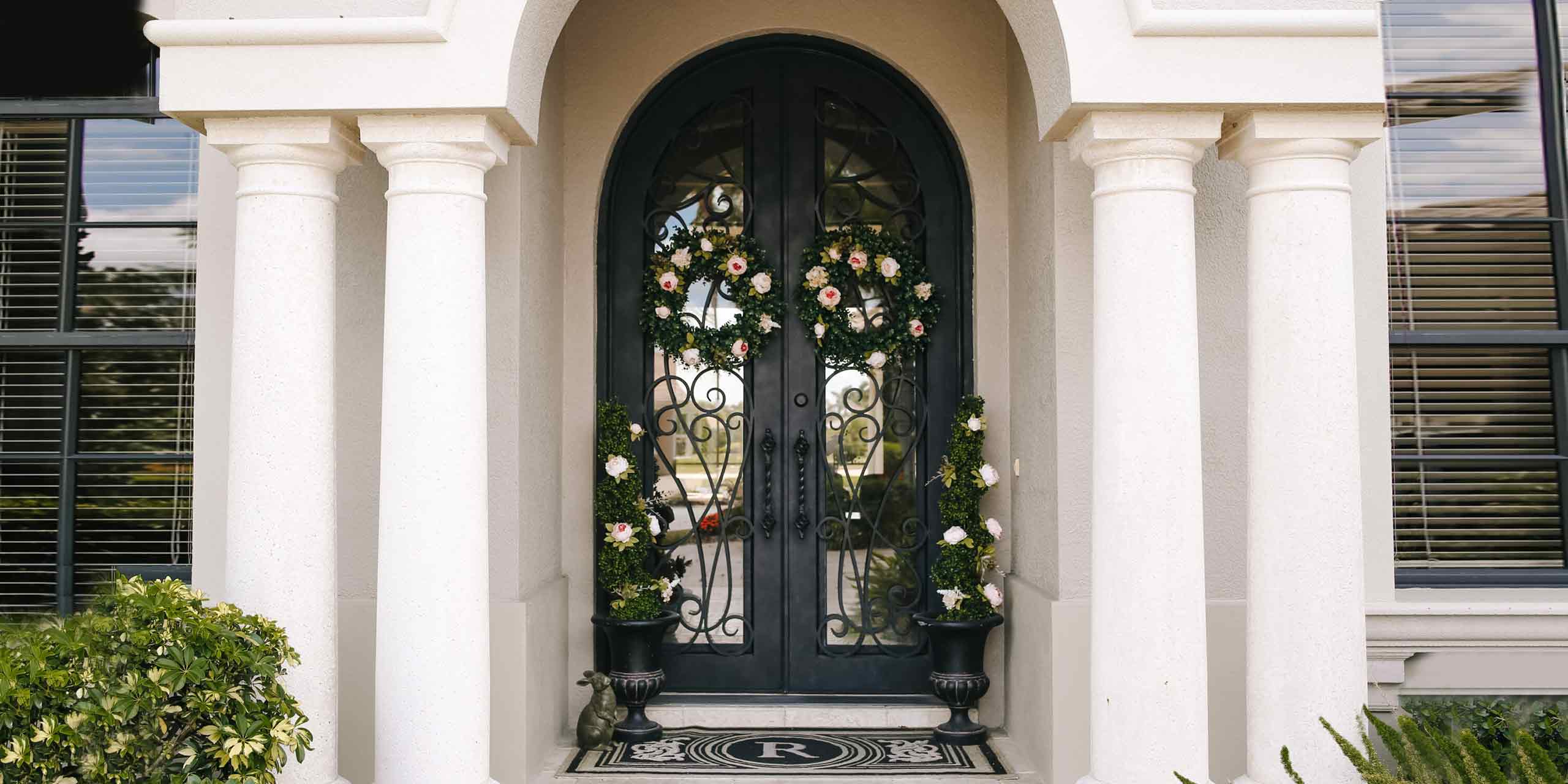 What are the advantage of Iron Doors?