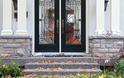 GID iron entry door