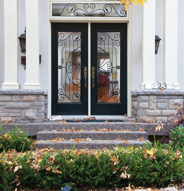 GID iron entry door