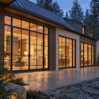 Thermal Break Steel French Doors