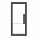 gloryirondoors iron single front french door with balck color