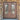 Rose copper iron double entry door with square frame