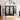 Modern interior double door with clear  glass and sidelights