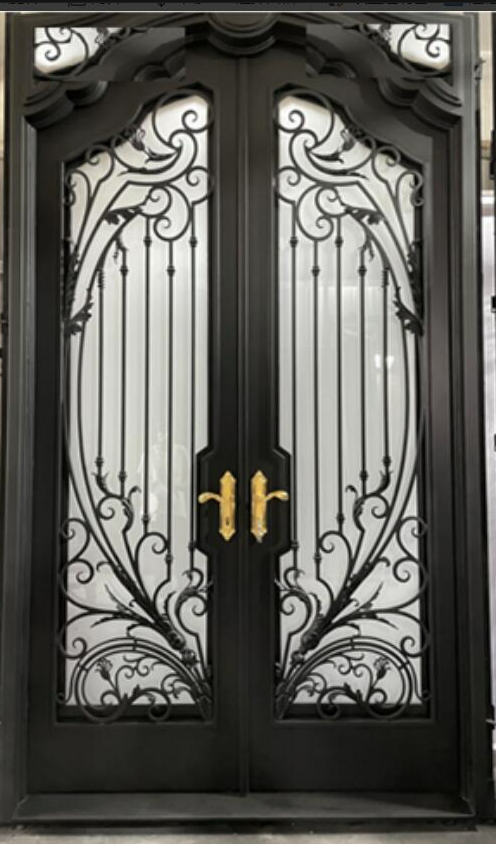 Custom Link For Quinn Fauria GID Standard Iron Double Door with Artic Glass Less-detailed Version
