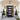GID Matte Black Modern Iron Pivot Entry Door with Frosted Glass PD124