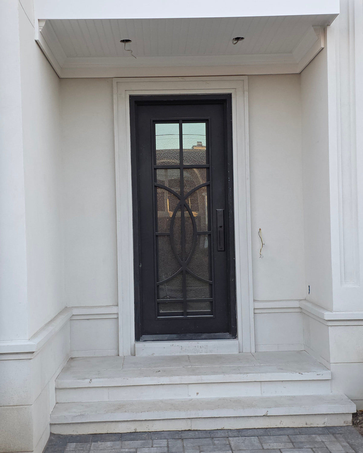 Thermal break iron single side door installed in New Jersey