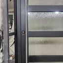 gid thermal break iron pivot door with long stainless handle and neat design
