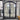 GID Thermal Break Iron French Door with Arched Top Design