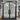 GID Thermal Break Iron French Double Door With Minimalist Design