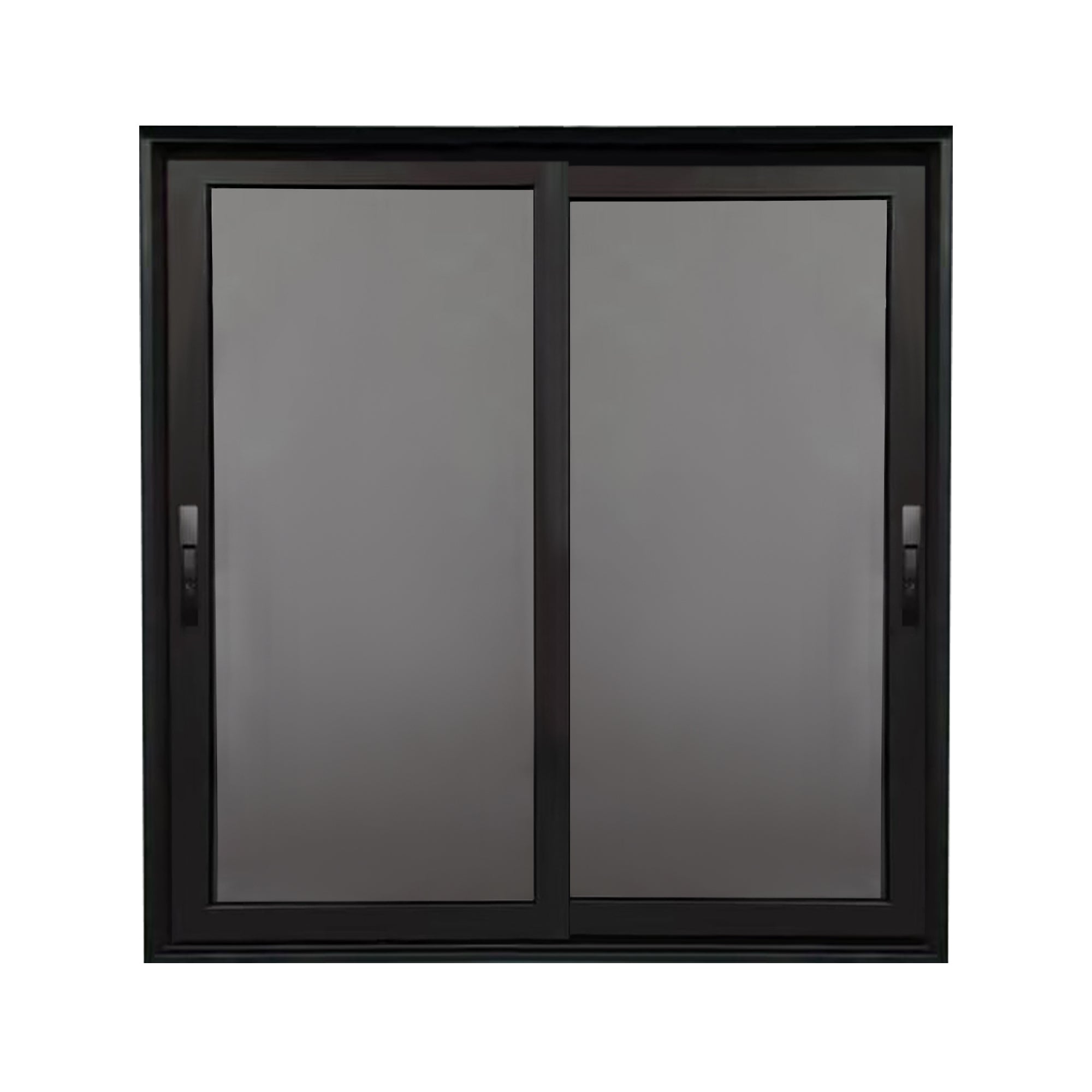 GID Aluminum Alloy Sliding Patio Door 2 Panels Clear Glass ASD002