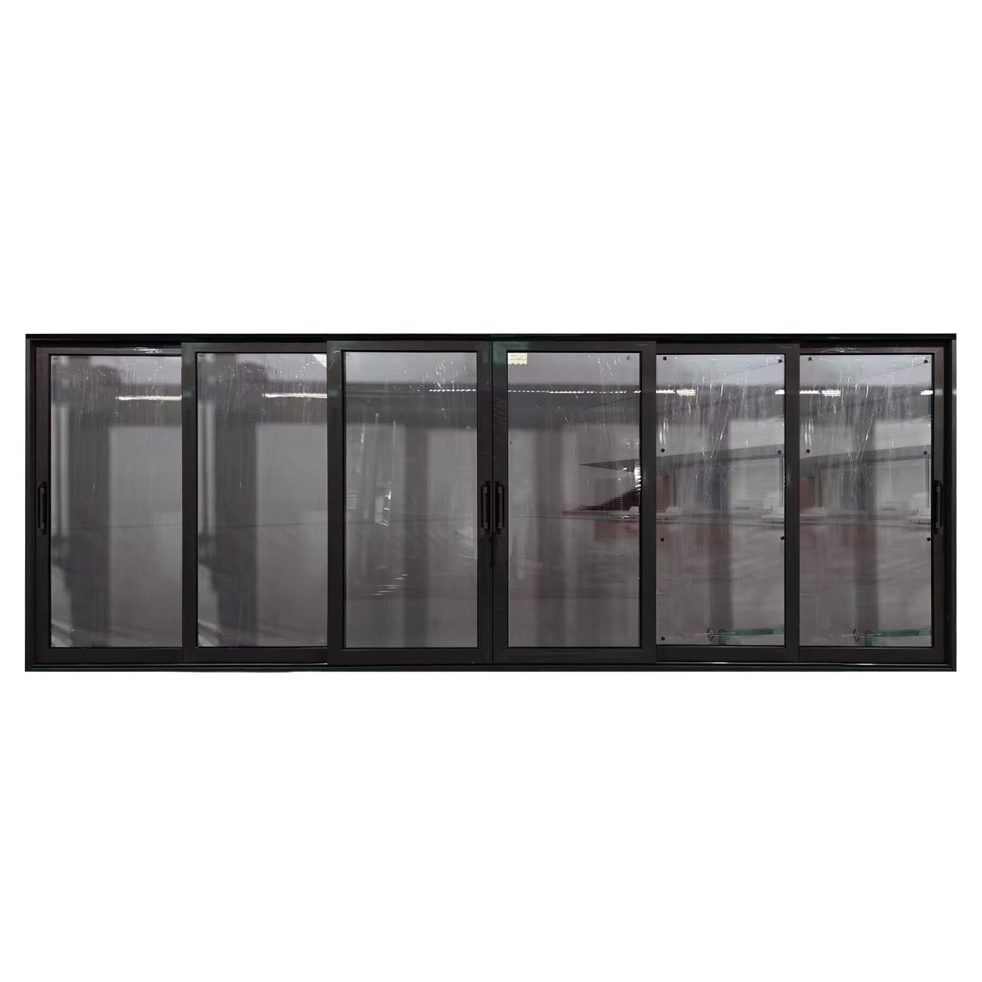 GID Modern Design Big Size 6 Panels Aluminum Alloy Sliding Door ASD005