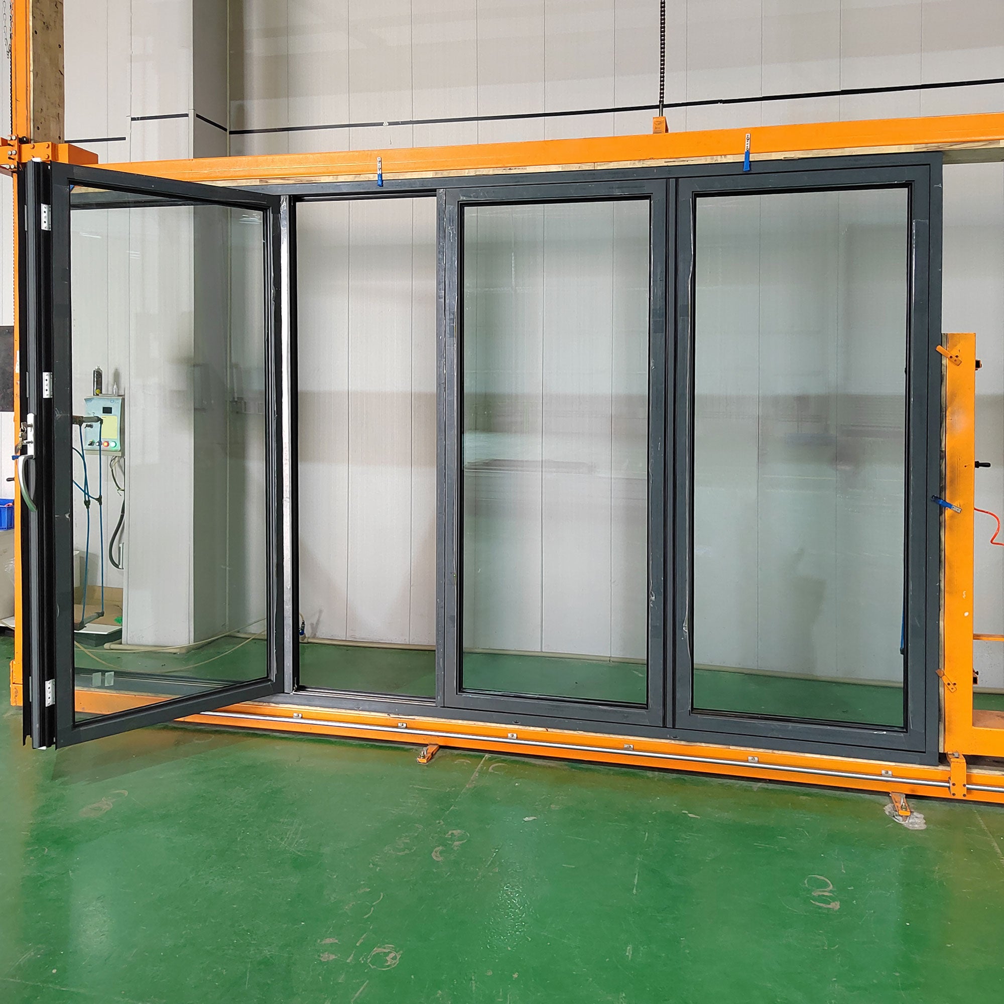 GID 4 Panels Modern Design Aluminum Patio Folding Doors ABF002