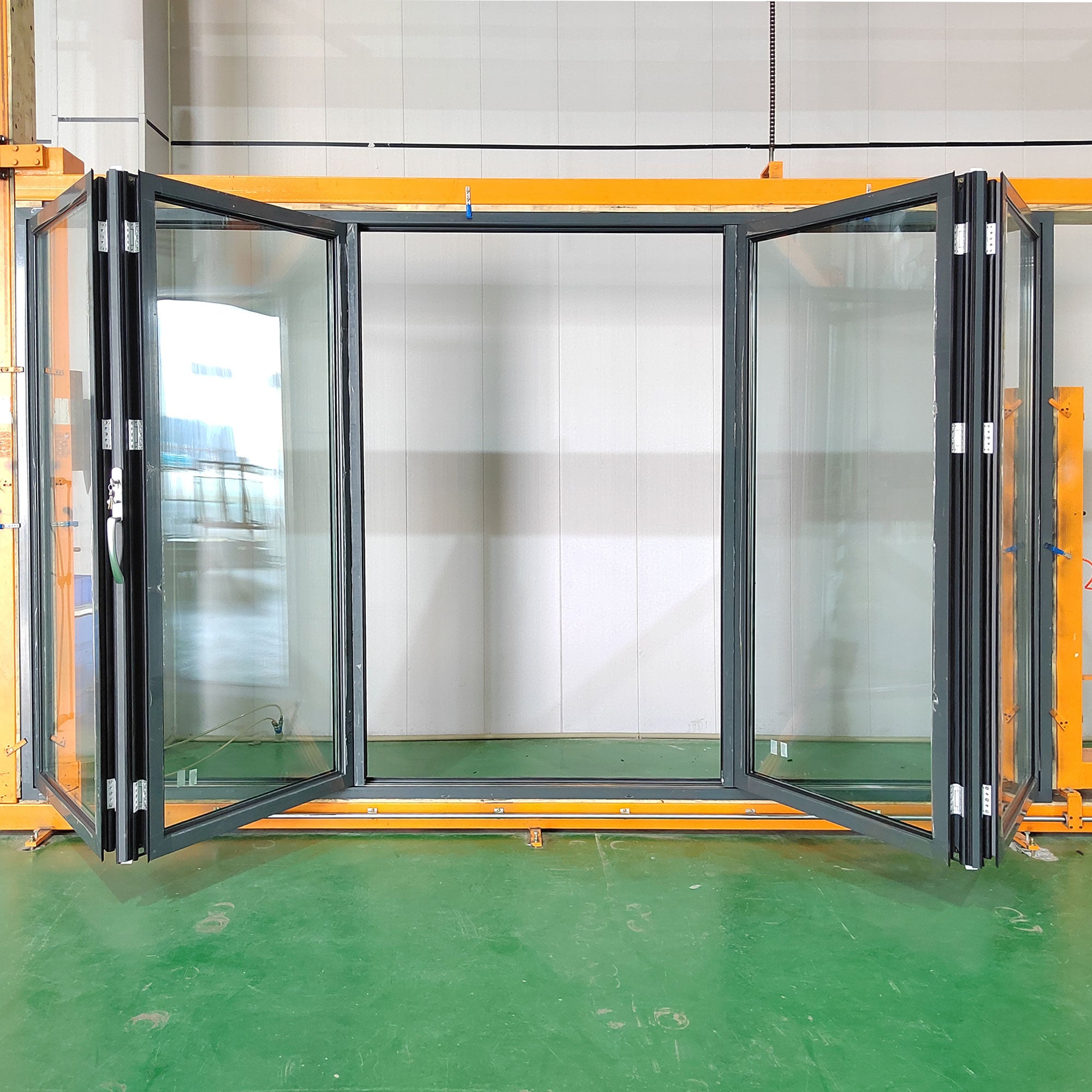 GID 4 Panels Modern Design Aluminum Patio Folding Doors ABF002