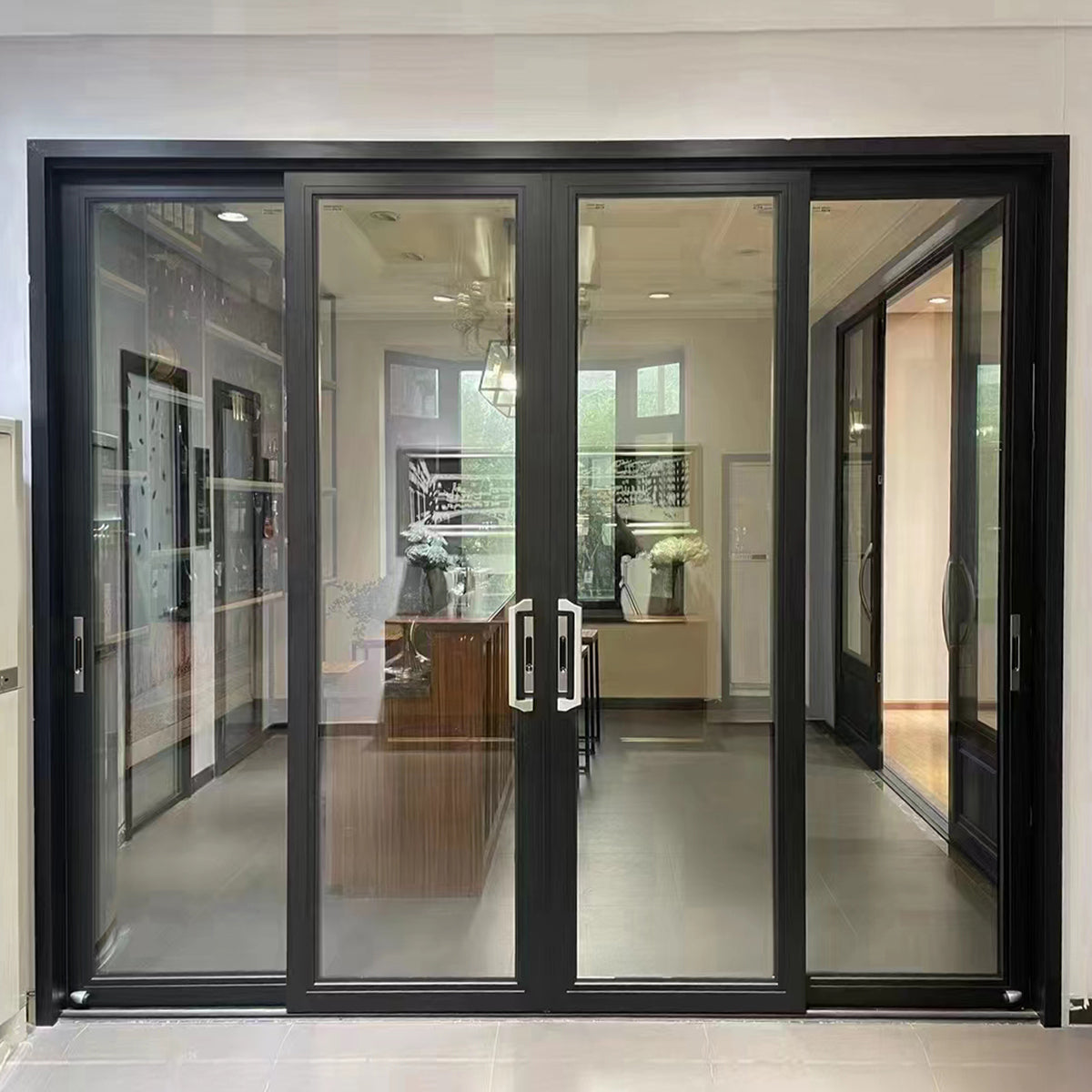 gloryirondoors large aluminum interior sliding door for living room