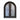 Big size iron forged double door with beautiful scrollwork