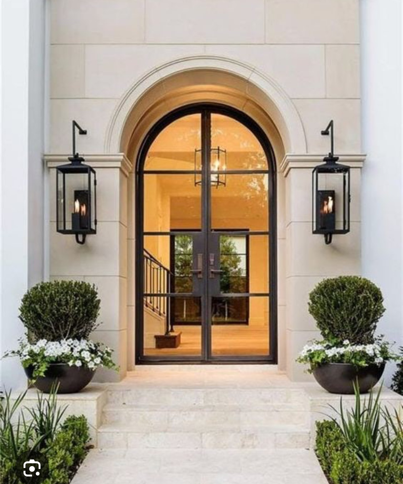 Custom Link for Charles GID Iron French Double Door Round Door Top and Aluminum Bi-fold Door