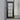 Insulated iron French single door for exterior entry