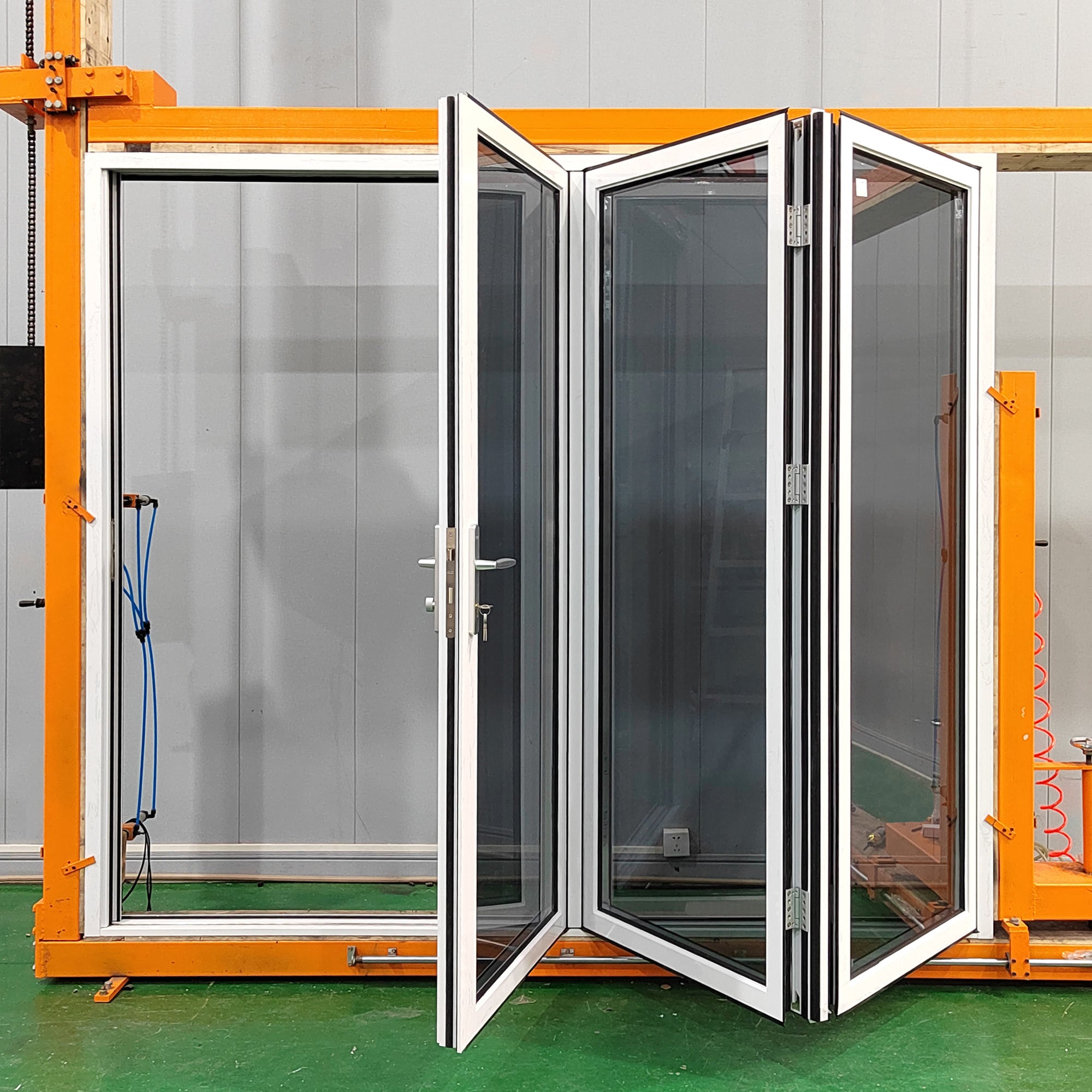 Deposit Custom link for CODY BAKER GID 3 Panels Aluminum Outswing Bifold Patio Door With Clear Tempered Glass ABF001