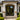 Thermal break arched 3 lite steel French double door