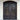 aged bronze wrought iron thermal break double door with eyebrow arched top