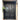 insulated wrought iron double entrance door with water cubic glass