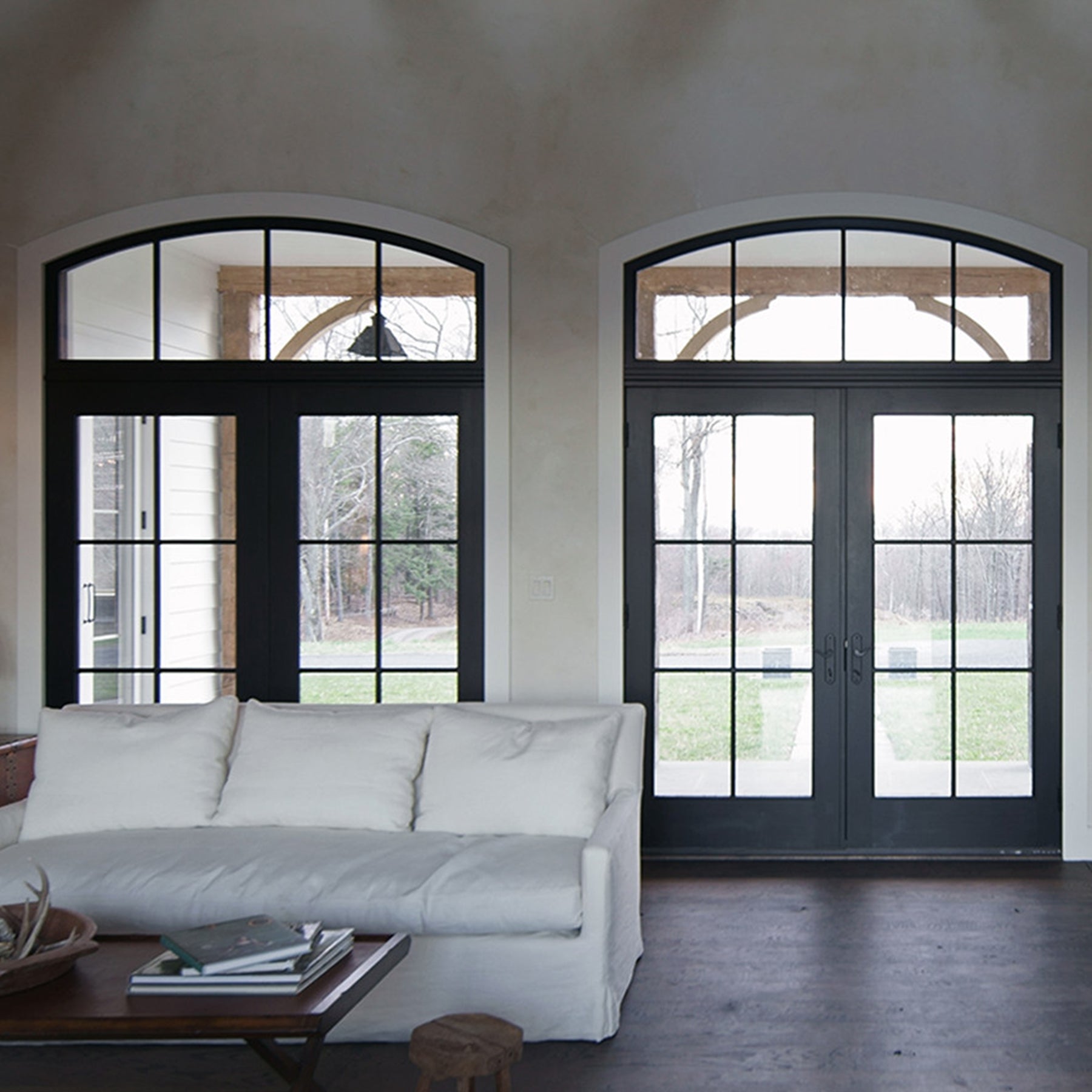 gloryirondoors insulated iron french double door with square top arch transom
