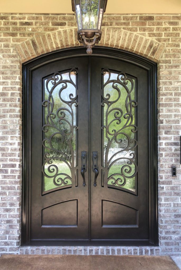 Custom link for Tanya GID Thermal Break Custom Wrought Iron Front Double Door