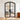 GID iron french interior double door with arched top