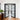 GID hand made  iron interior double door with frosted glass
