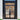 GID iron french double door with transom and 4 lites