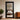 GID iron interior single door with 8 lites and clear glass