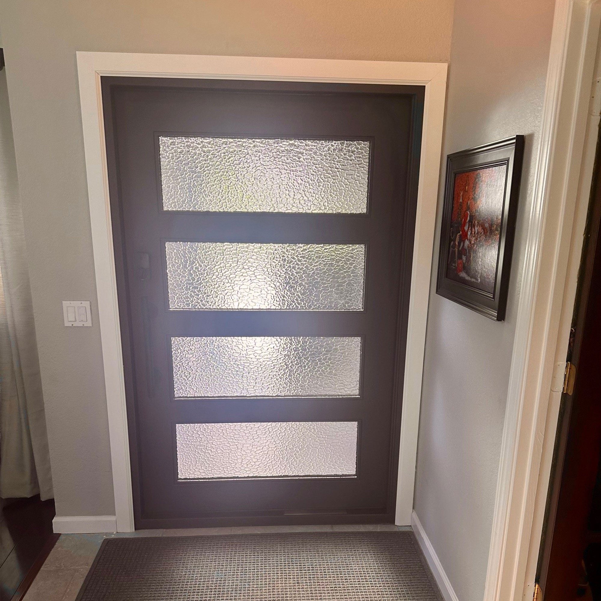 gloryirondoors custom made wrought  iron  pivot door with glass