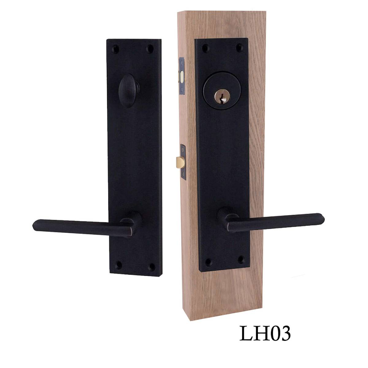 GID Iron Black French Single Front Door 36x96 with Kickplate (Pre-Order)-(Only 2 PCS Available)