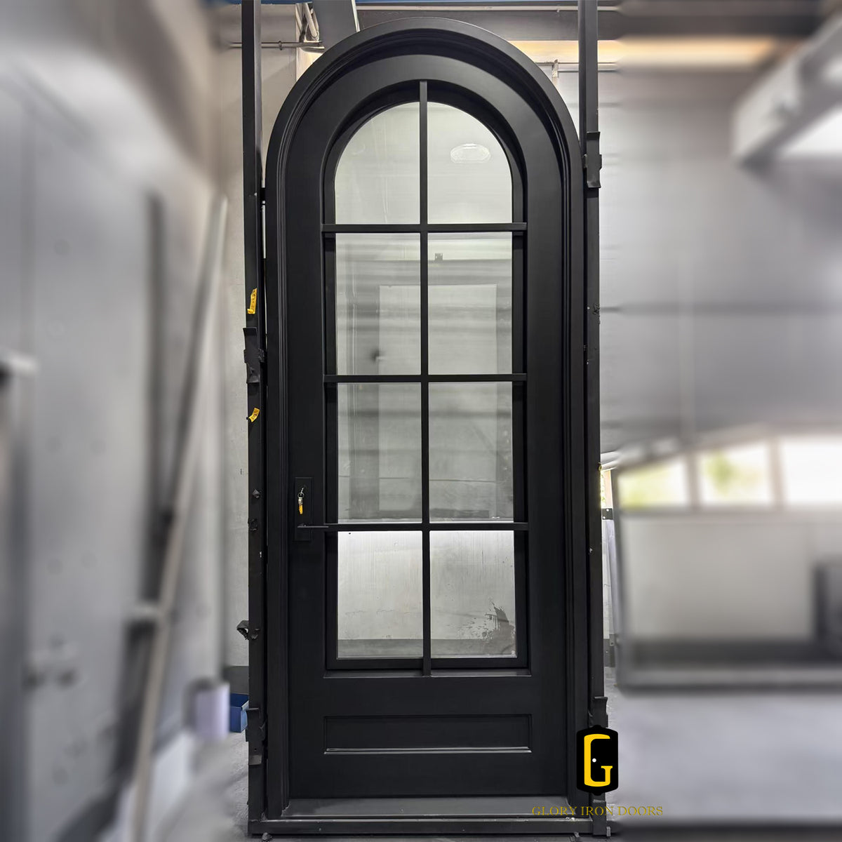 FD023 Iron French Door custom door