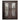 GID rusted color iron front entry double door with double pane glass