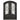 double iron door with oil rubbed bronze frame and arched top